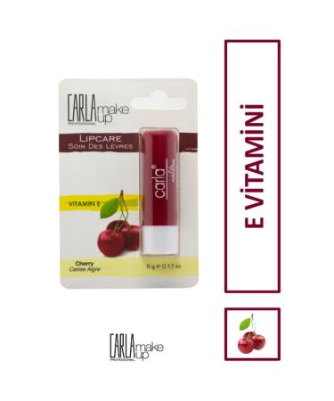 Carla Professional Make Up Lip Care Cream Cherry & Lip Balm Cherry