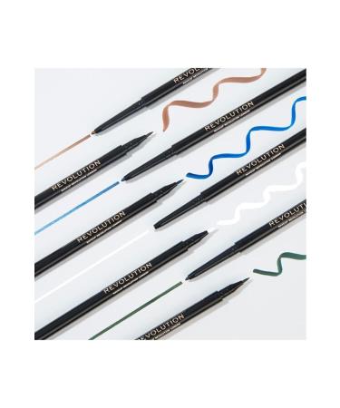 Revolution REVOLUTION WHITE EYELINER FELT AND KOHL - Buy Online on GoSupps.com
