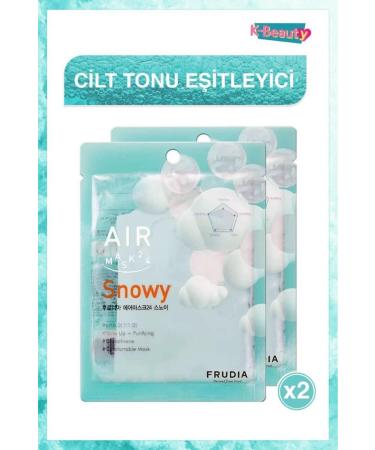 Frudia Air Snowy Balancing Mask 2 Pieces
