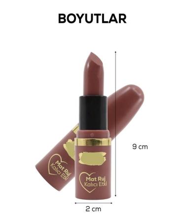 aks cosmetics 8-piece permanent matte lipstick set - Buy Online on GoSupps.com