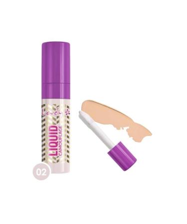 Lovely Camouflage Liquid Concealer No:2 + Makeup Sponge - Buy Online on GoSupps.com