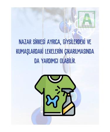 Aktarzane Evil Eye Vinegar Water & White Vinegar Advantageous vinegar for cleaning for bad energy 500 ml - Buy Online on GoSupps.com