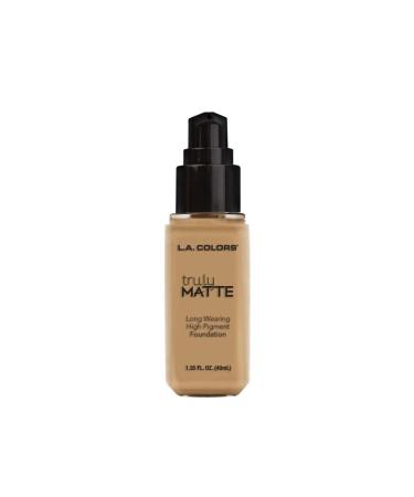 LA Colors La Colors Truly Matte Foundation-medium Beige 40ml - Buy Online on GoSupps.com