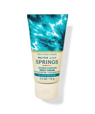 Bath & Body Works Water Lily Springs Travel Size Body Cream 70 G