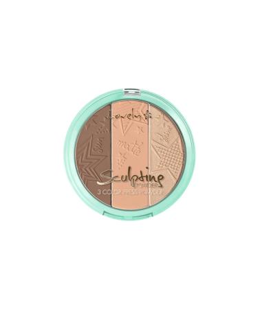 Lovely Sculpting No: 3 Shine Powder Palette