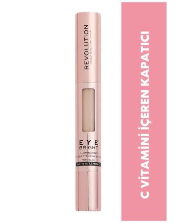 Revolution Bright Eye Concealer Porcelain