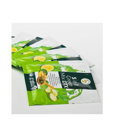 Healthy Life Factory 5 In 1 Green Mix Dtx Detox Powder That Helps to Remove Edema - Buy Online on GoSupps.com