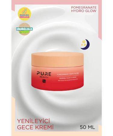 PURE BEAUTY Pomegranate Hydro Glow Renewal Night Cream 50 ml
