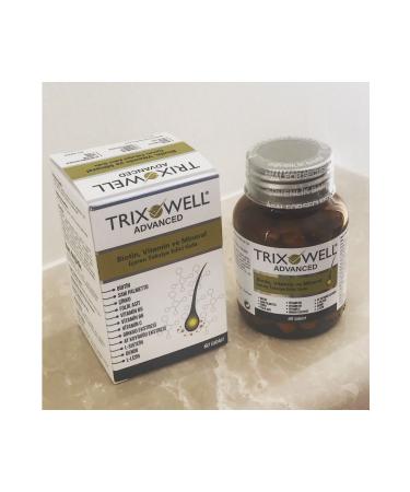 Trixowell Advanced Multivitamin Against Hair Loss Containing Biotin Vitamins and Minerals (Hair Vitamin) - Buy Online on GoSupps.com