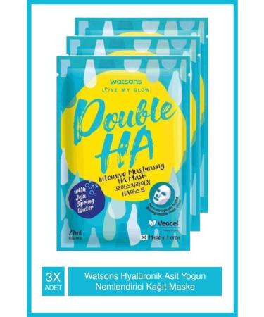 Watsons Veocel Double Intense Moisture. Ha Mask 1s X 3 Pieces