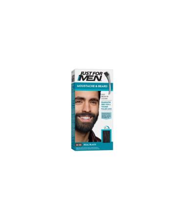 Just For Men Super 5 Minute Natural Look Black Beard and Moustache Dye Belladerm