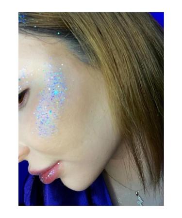 mov Gel Form Shiny Glitter Face Makeup & Body &hair No:5 Blue