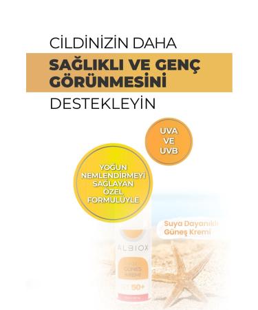 Albiox +50 Spf Sun Cream - Buy Online on GoSupps.com