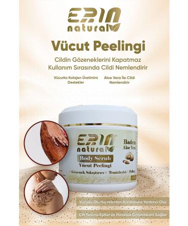 Erin Natural Purifying and Moisturizing Body Scrub 250 ml - Buy Online on GoSupps.com