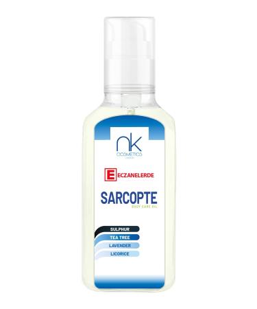 NK Cosmetics Sarcopte Protective Skin Care Lotion Strong Formula Lavender Scented 125 ml - Buy Online on GoSupps.com