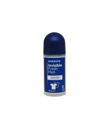 Watsons Invisible Fresh Men 48 Hour Effective Roll On 50 ml - Buy Online on GoSupps.com