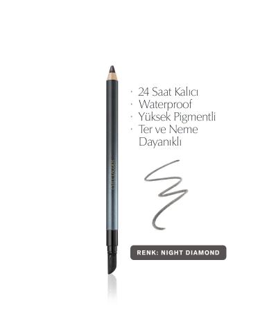 Estee Lauder Eye Pencil - Double Wear 24 Hour Waterproof Gel Eye Pencil -04 Night Diamond