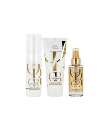 Wella OIL REFLECTIONS (Anti-Electricity)Tr o Shampoo 250 ml-Conditioner 200 ml-Luminous Oil