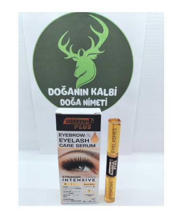 Softo Plus Natural and Nourishing Eyebrow Eyelash Care Serum 20 Ml - Buy Online on GoSupps.com