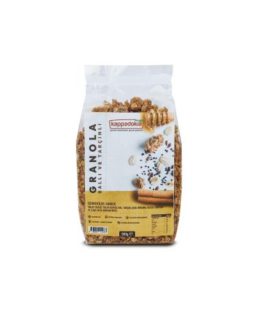 CAPPADOCIA Chia Flax Honey and Cinnamon Granola 300 gr - 3 pieces - Buy Online on GoSupps.com