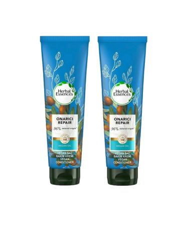 Herbal Essences Vegan Hair Care Conditioner Repairing Argan Oil 275 ml x2 PCS