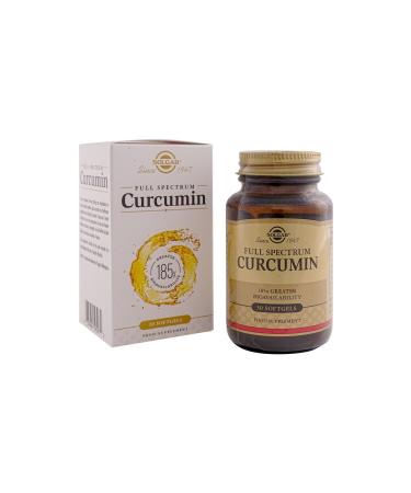 Solgar Curcumin Full Spectrum 185x 30 Tablets