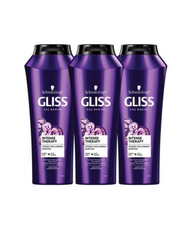 Gliss Intense Therapy Restructuring Shampoo 500 Ml 3-Pack - Buy Online on GoSupps.com
