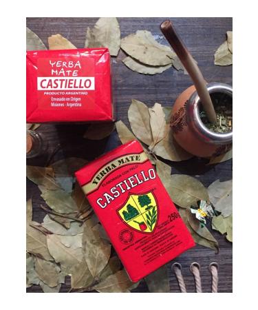 Castiello Organic Argentinian Yerba Mate Tea 250 gr X 2 PIECES - Buy Online on GoSupps.com