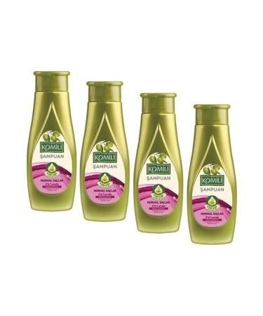Komili 2 in 1 Cream Shampoo for Normal Hair 500 Ml X 4 Pieces