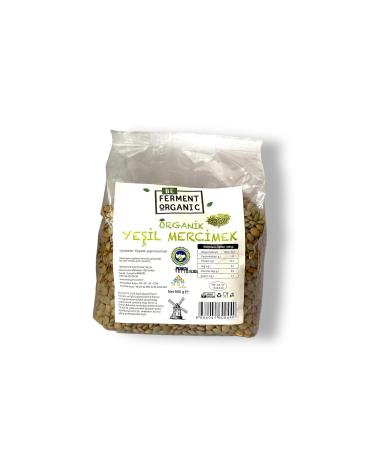 BEORGANIC Organic Green Lentils 800 G