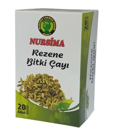 Nursima Fennel Herbal Tea 20 Filtering Bags