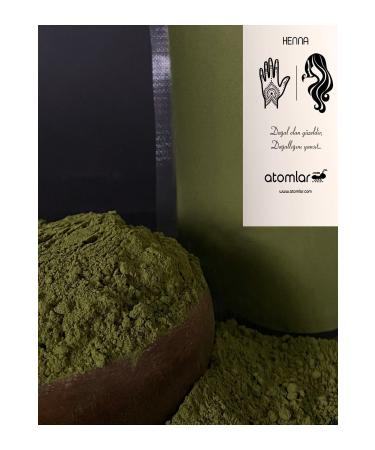 ATOMLAR Pure Henna 500 gr - Buy Online on GoSupps.com