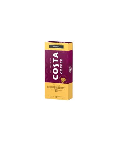 Costa Coffee Colombian Roast - 10 Capsules Coffee