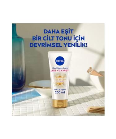 NIVEA Luminous630 Anti-Stain and Anti-Scar Moisturizing Body Care Cream 200 ml - Buy Online on GoSupps.com