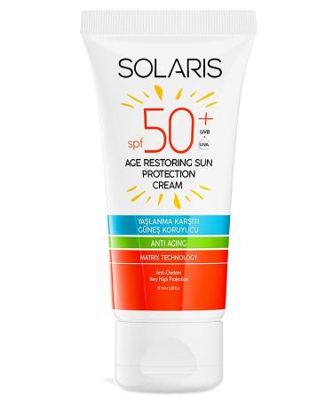 SOLARIS Anti-Stain and Anti-Aging Sun Cream for All Skin Types Spf 50 (50 ml)