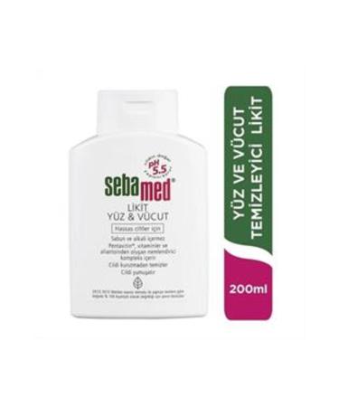 Baby Sebamed Liquid Face & Body Cleanser 200 ml (SINGLE)