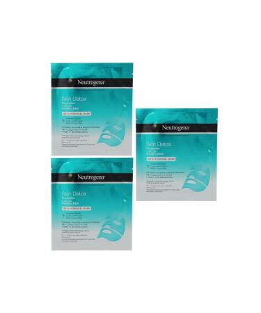 Neutrogena Seaweed Extract Purifying Hydrogel Mask 30 Ml 3 Pieces