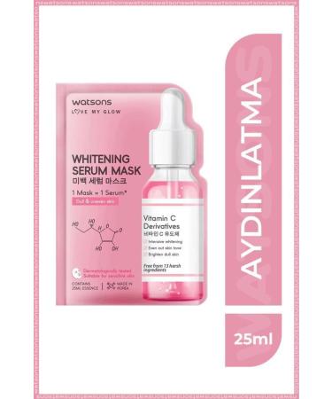 Watsons Whitening Serum Mask * 2 Pieces - Buy Online on GoSupps.com