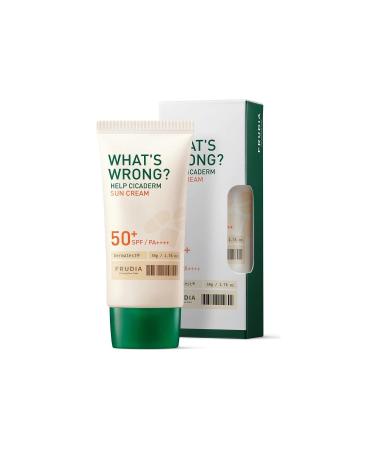Frudia What's Wrong Cicaderm Sun Cream Spf50 50g - Buy Online on GoSupps.com
