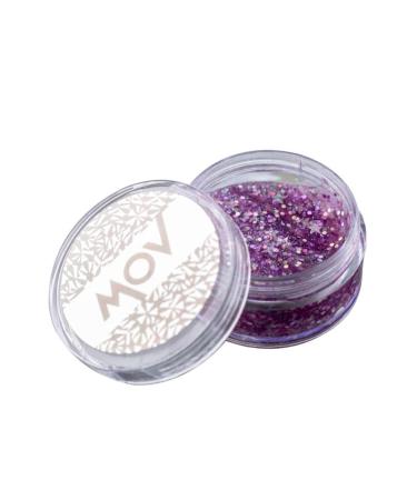 mov Gel Form Shiny Glitter Face Makeup & Body &hair No:2 Lilac - Buy Online on GoSupps.com