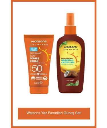 Watsons Summer Favorites Sun Set