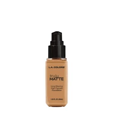 LA Colors La Colors Truly Matte Foundation-warm Honey 40ml - Buy Online on GoSupps.com