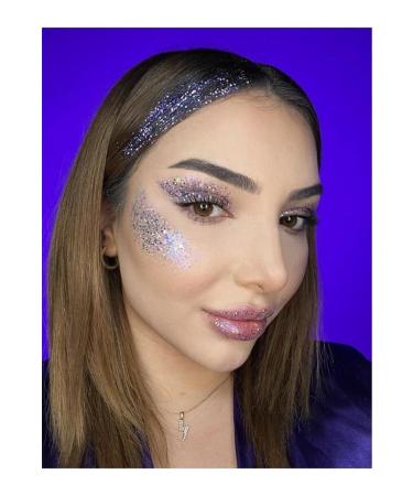 mov Gel Form Shiny Glitter Face Makeup & Body &hair No:1 Purple 8681763003013 - Buy Online on GoSupps.com