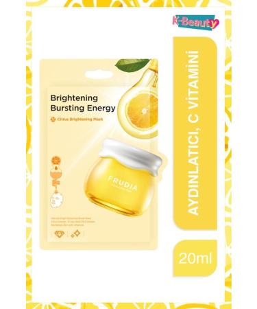 Frudia Citrus Brightening Face Mask 3 Pieces - Buy Online on GoSupps.com