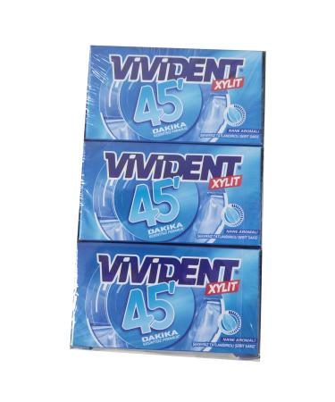 Vivident Xylit 45 Mint Wallet Gum 26 G. * 18 Pieces - Buy Online on GoSupps.com