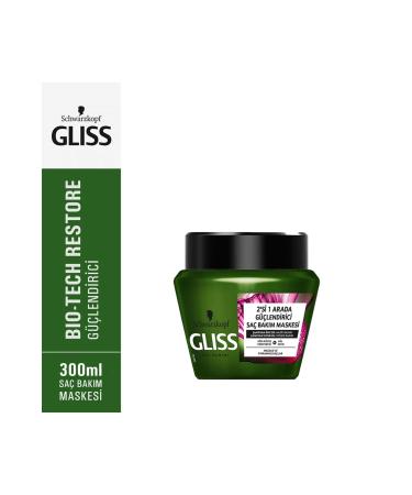 Gliss Bio-tech Hair Mask Strengthener 300 Ml