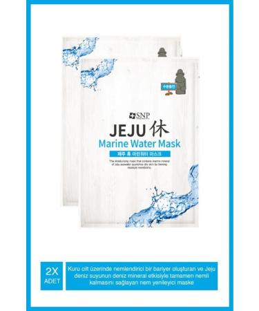 SNP Jeju Rest Marine Water Mask 22 Ml*2