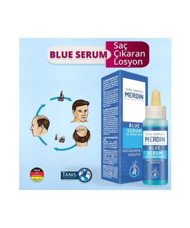 TANIS PROFESSIONAL Merdin Hair Growth Blue Lotion (SERUM) (60 ML) - Buy Online on GoSupps.com