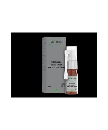 Venatura Vitamin D3 600 Iu Spray Food Supplement 20 ml