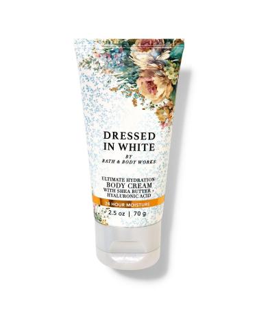 Bath & Body Works Dressed In White Travel Size Body Cream 70g